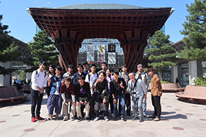 2018年度ゼミ旅行の記念写真